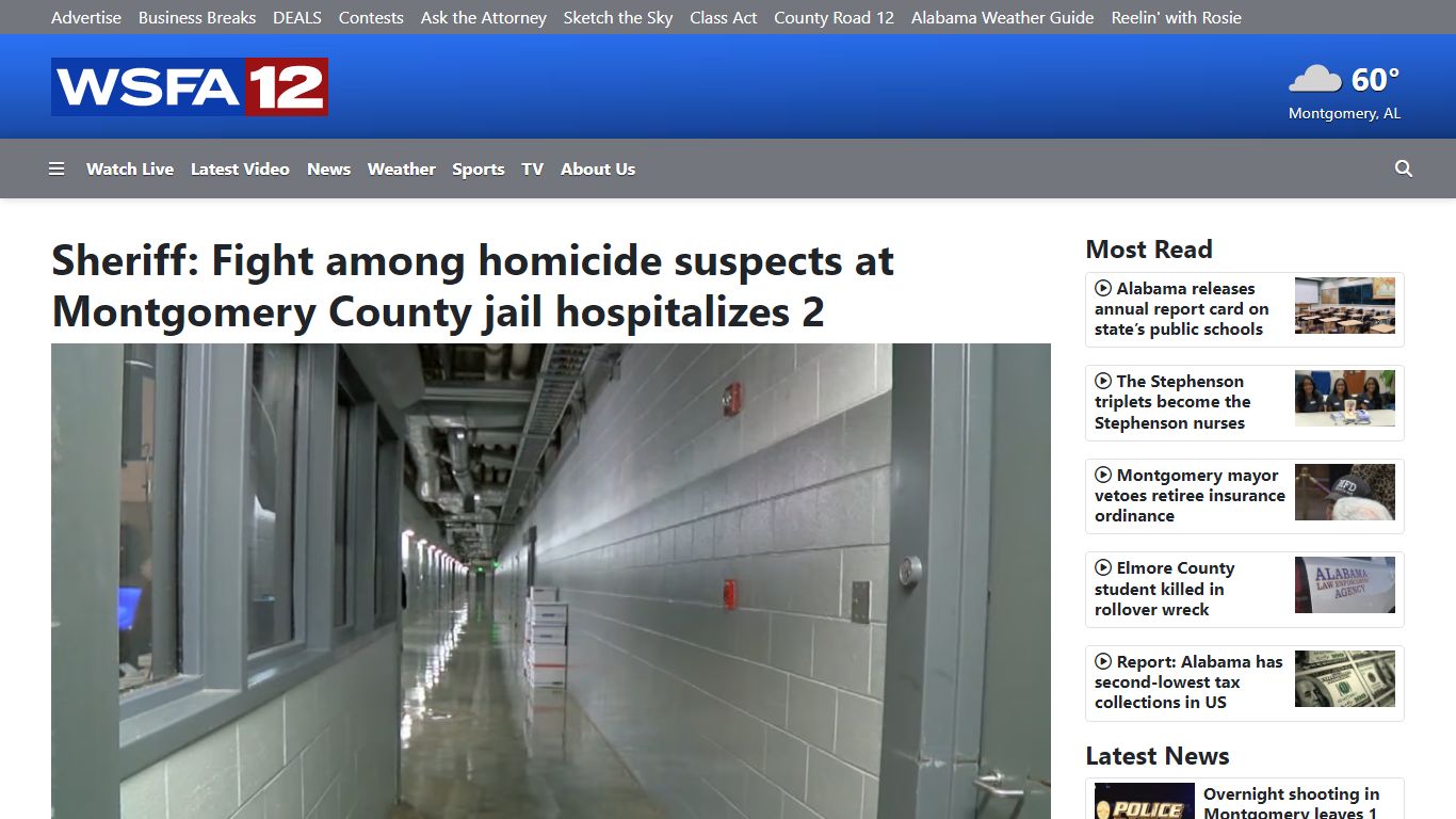 Sheriff: Fight among murder suspects at Montgomery County jail ...